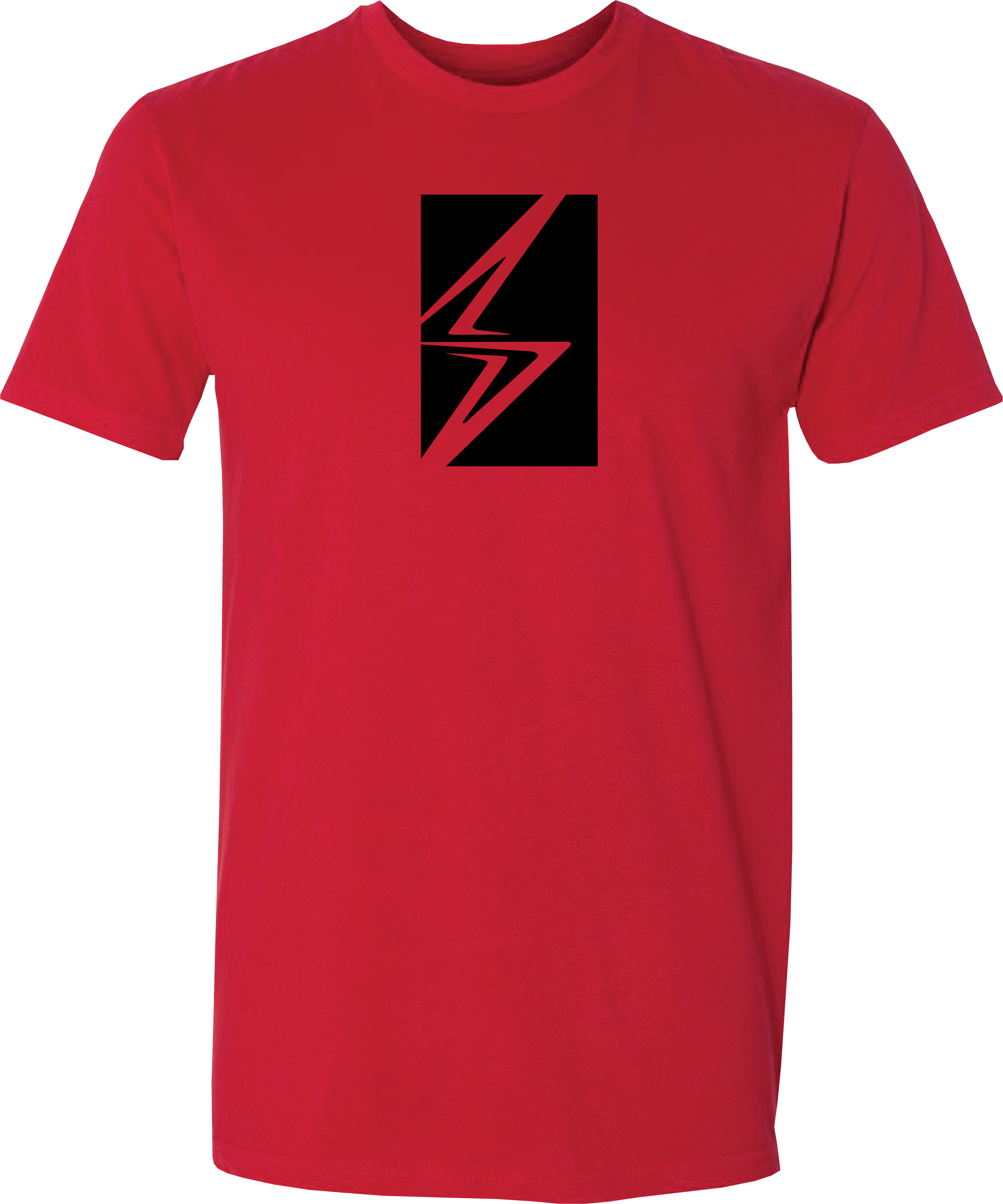 Shurtlive Bolt Box Tee-Red/Black