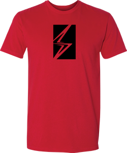 Shurtlive Bolt Box Tee-Red/Black