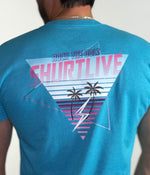 Load image into Gallery viewer, Rock the Bolt Tee-Electric Blue
