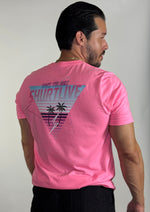 Load image into Gallery viewer, Rock the Bolt Tee-Neon Pink
