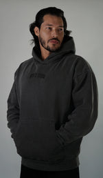 Load image into Gallery viewer, Heavyweight Let’s Grow Hoodie-Pigment Black
