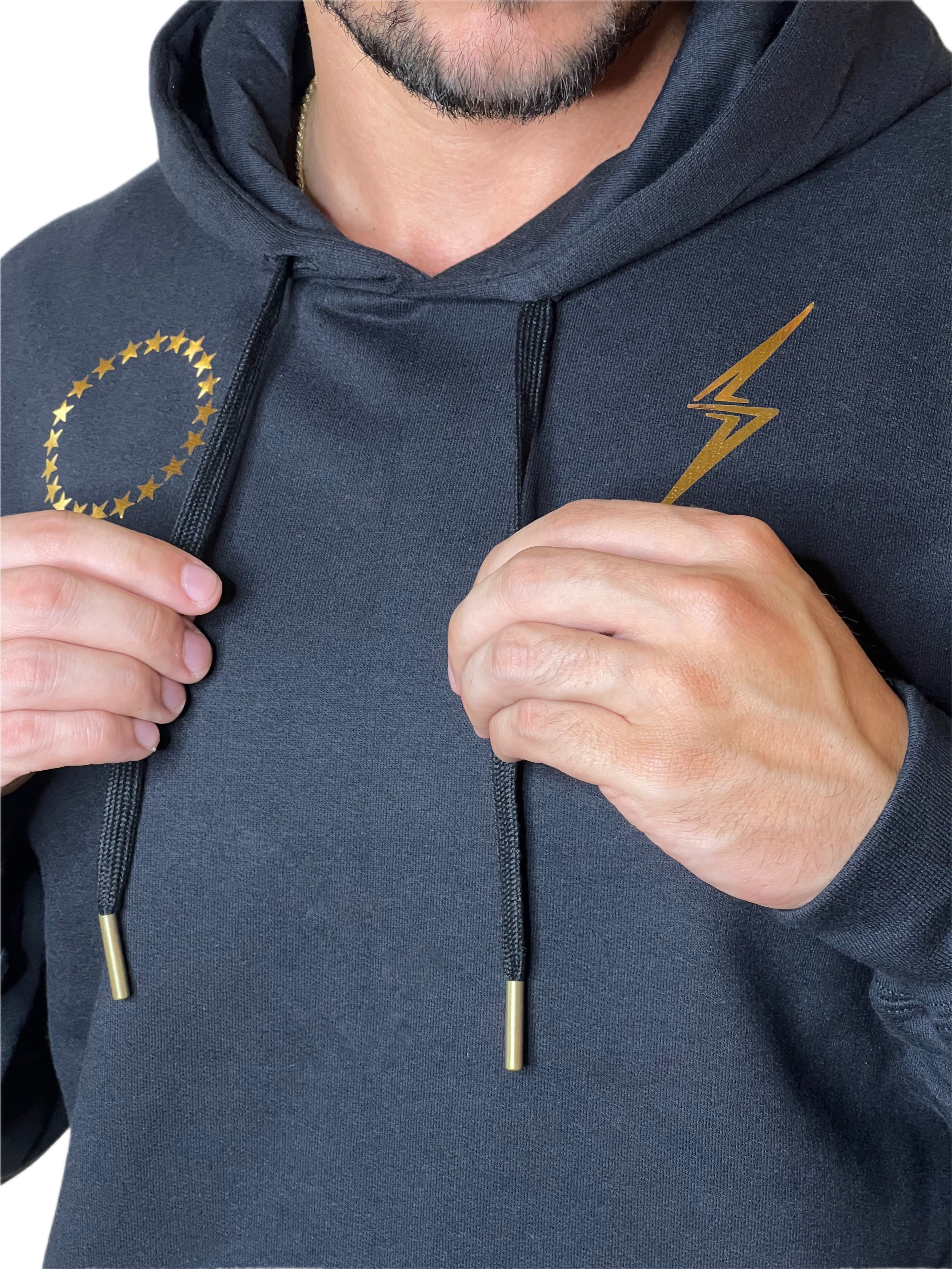 Gold Collection Hoodie-Black/Gold