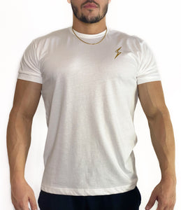 Gold Collection Unisex Tee-White/Gold