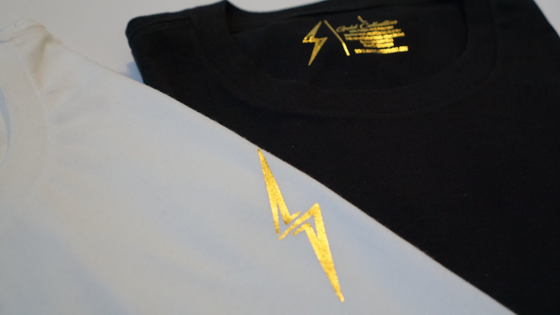 Gold Collection Unisex Tee-White/Gold