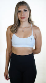 Load image into Gallery viewer, Ascend Sports Bra-White
