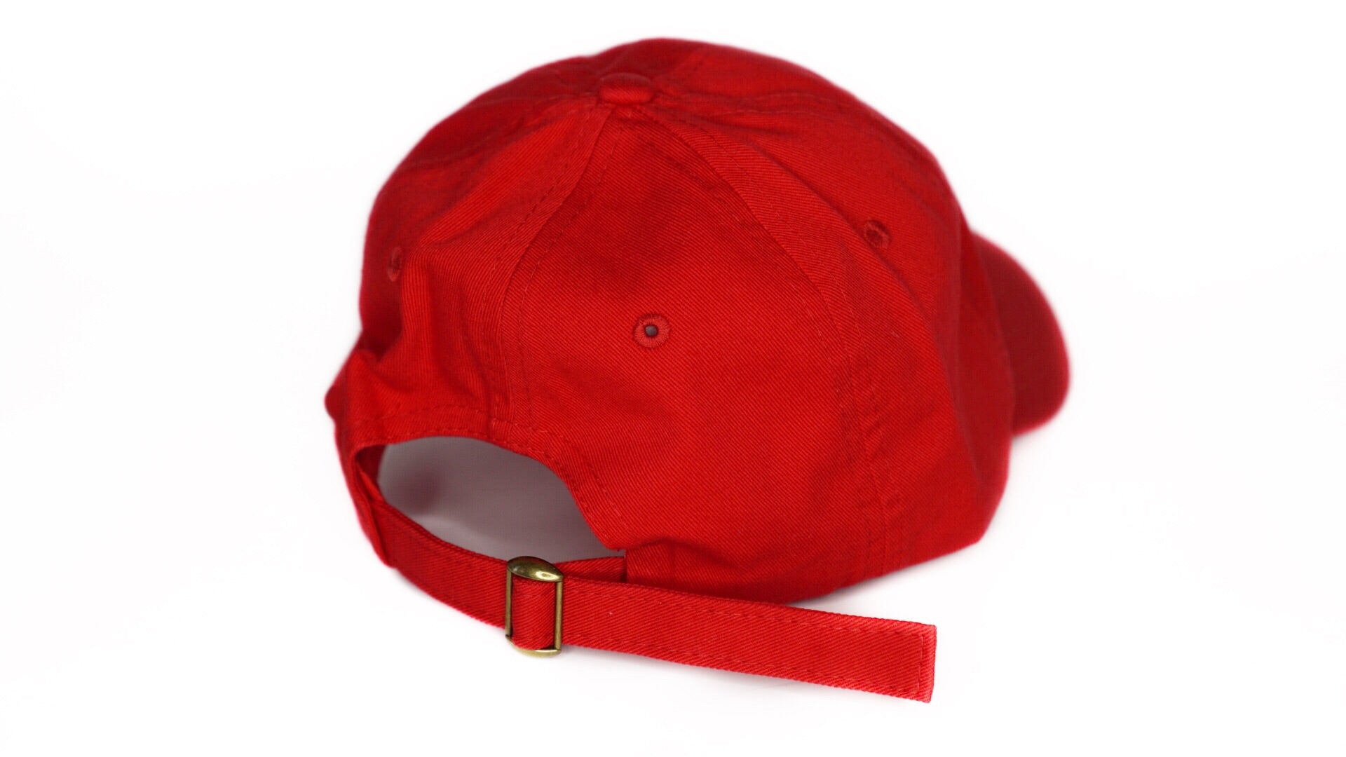 Hustle Dad Hat-Red