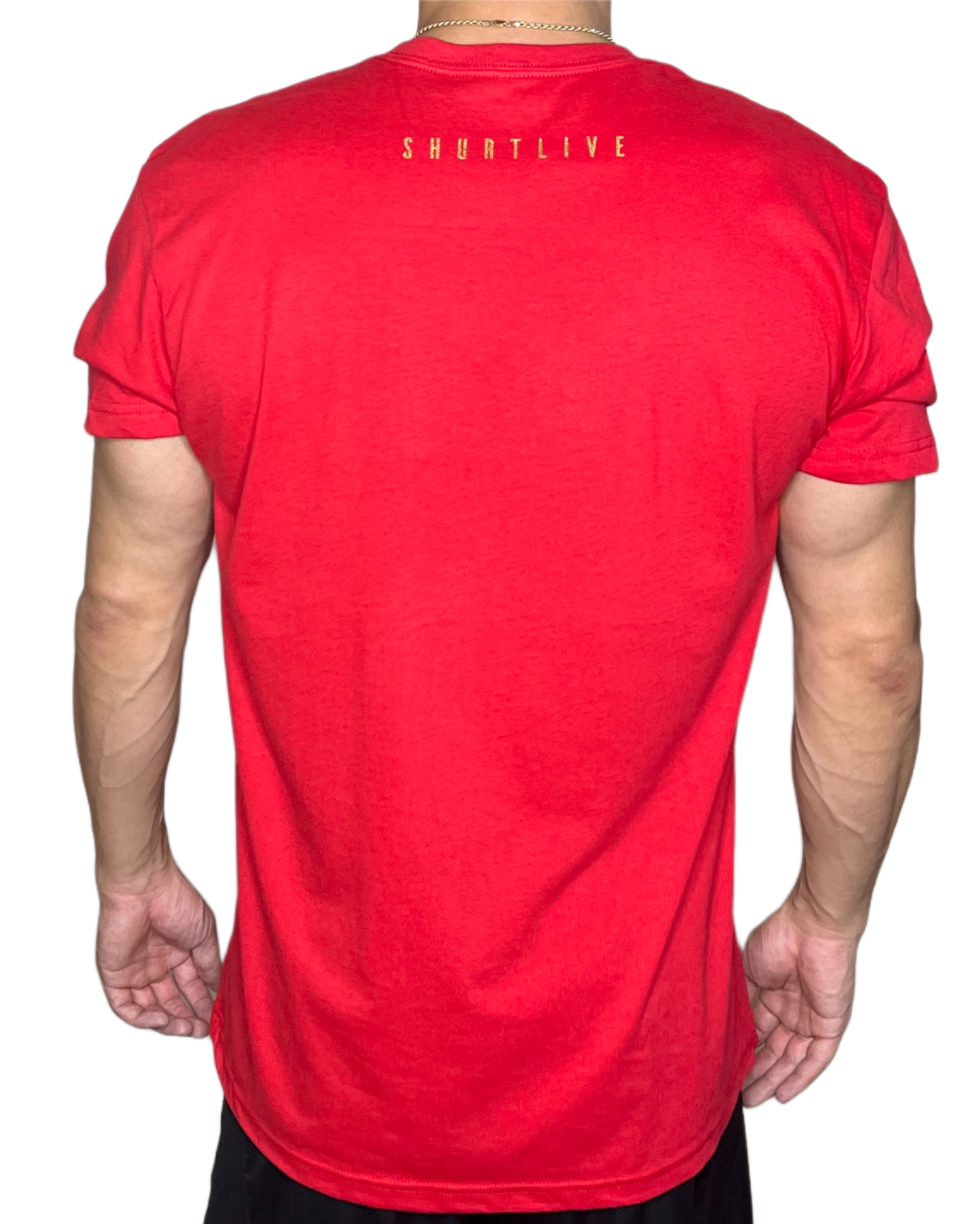 Gold Collection Icon Tee-Red/Gold