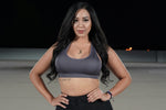 Load image into Gallery viewer, Extreme Racerback Sports Bra-Cool Grey
