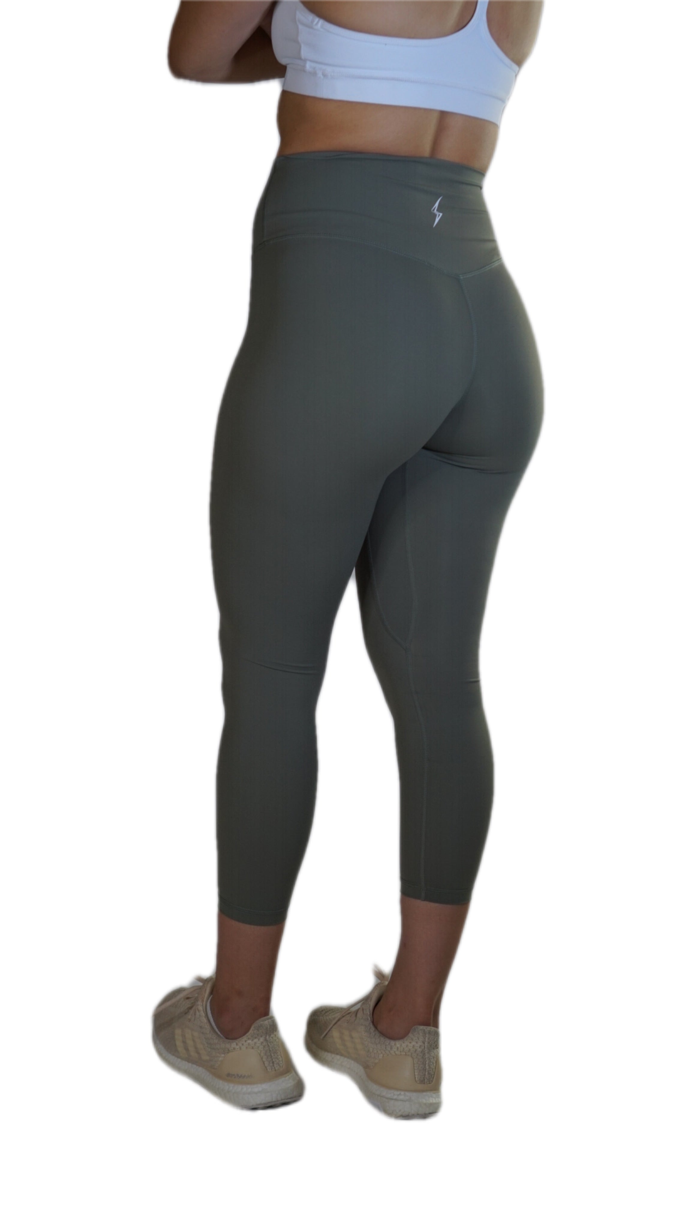 Ascend Leggings-Olive Green