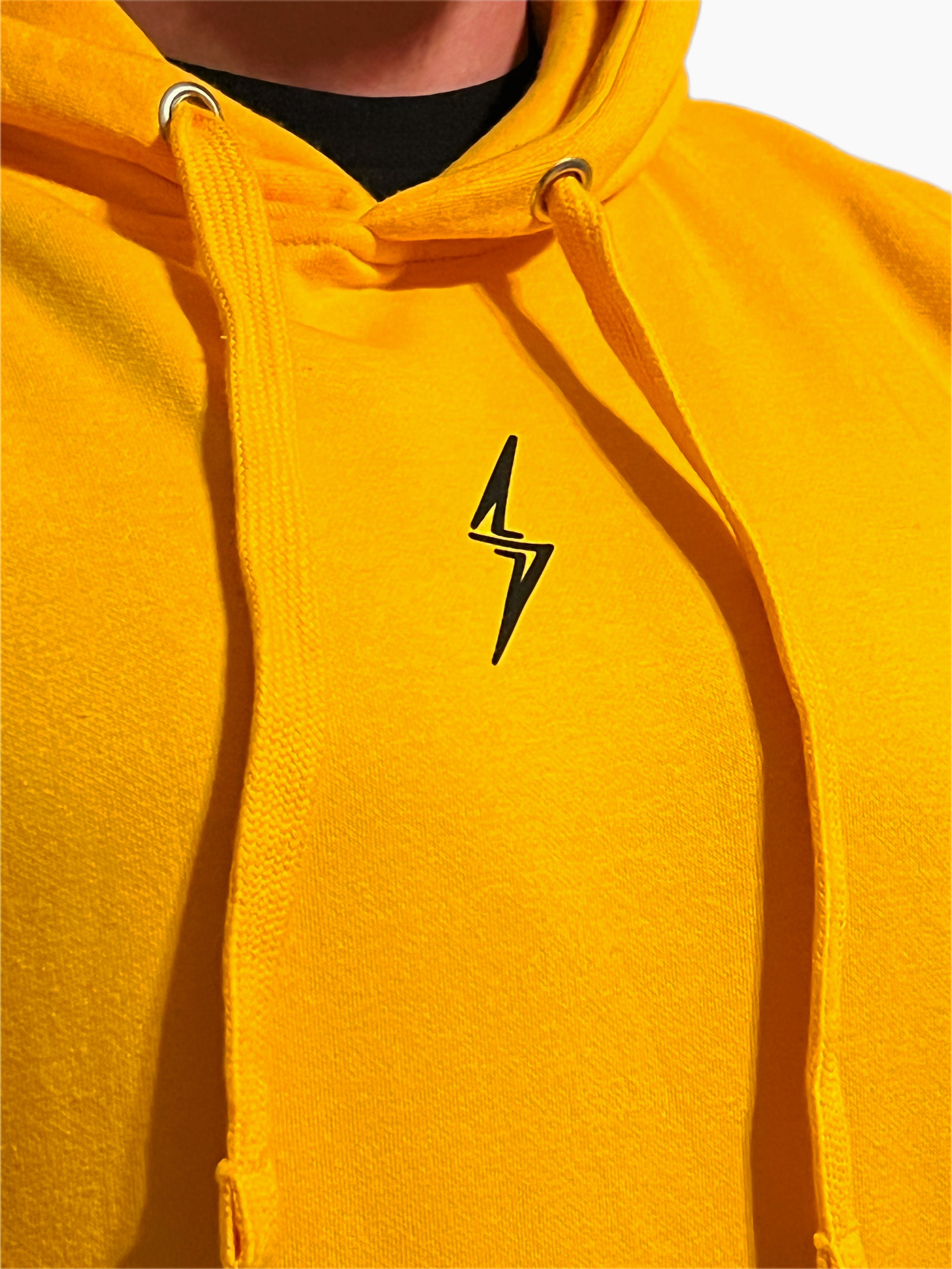 Pro Fleece Hoodie-Gold/Black