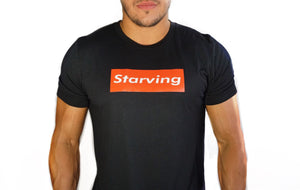 Starving Tee-Black