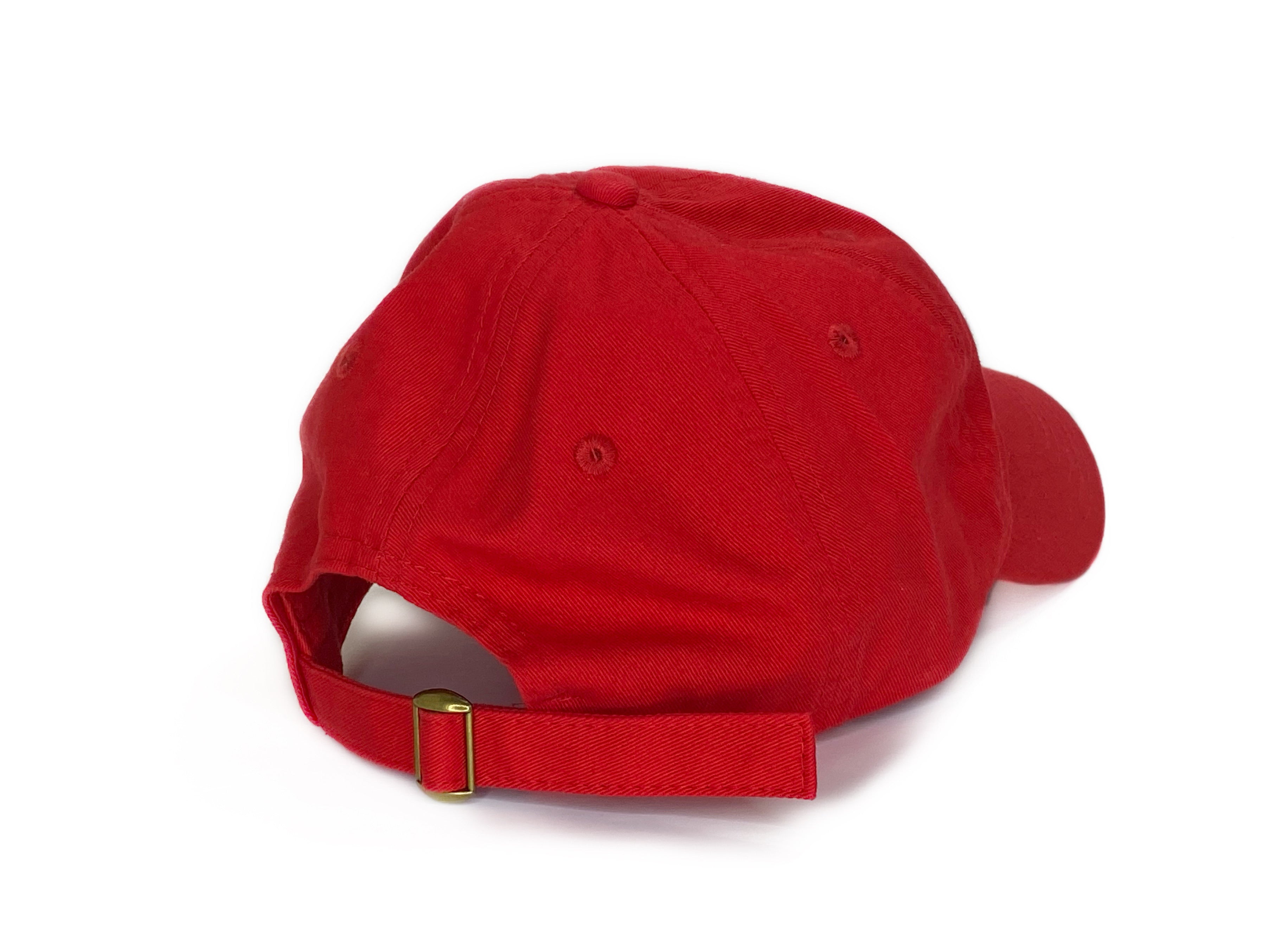 Classic Bolt Dad Hat-Red/Black