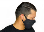 Load image into Gallery viewer, Shurtlive Bolt Face Mask-Black/Black
