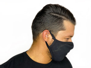 Shurtlive Bolt Face Mask-Black/Black