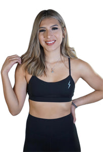 Ascend Sports Bra-Black