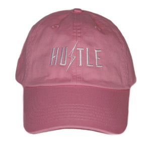 Hustle Dad Hat-Pink
