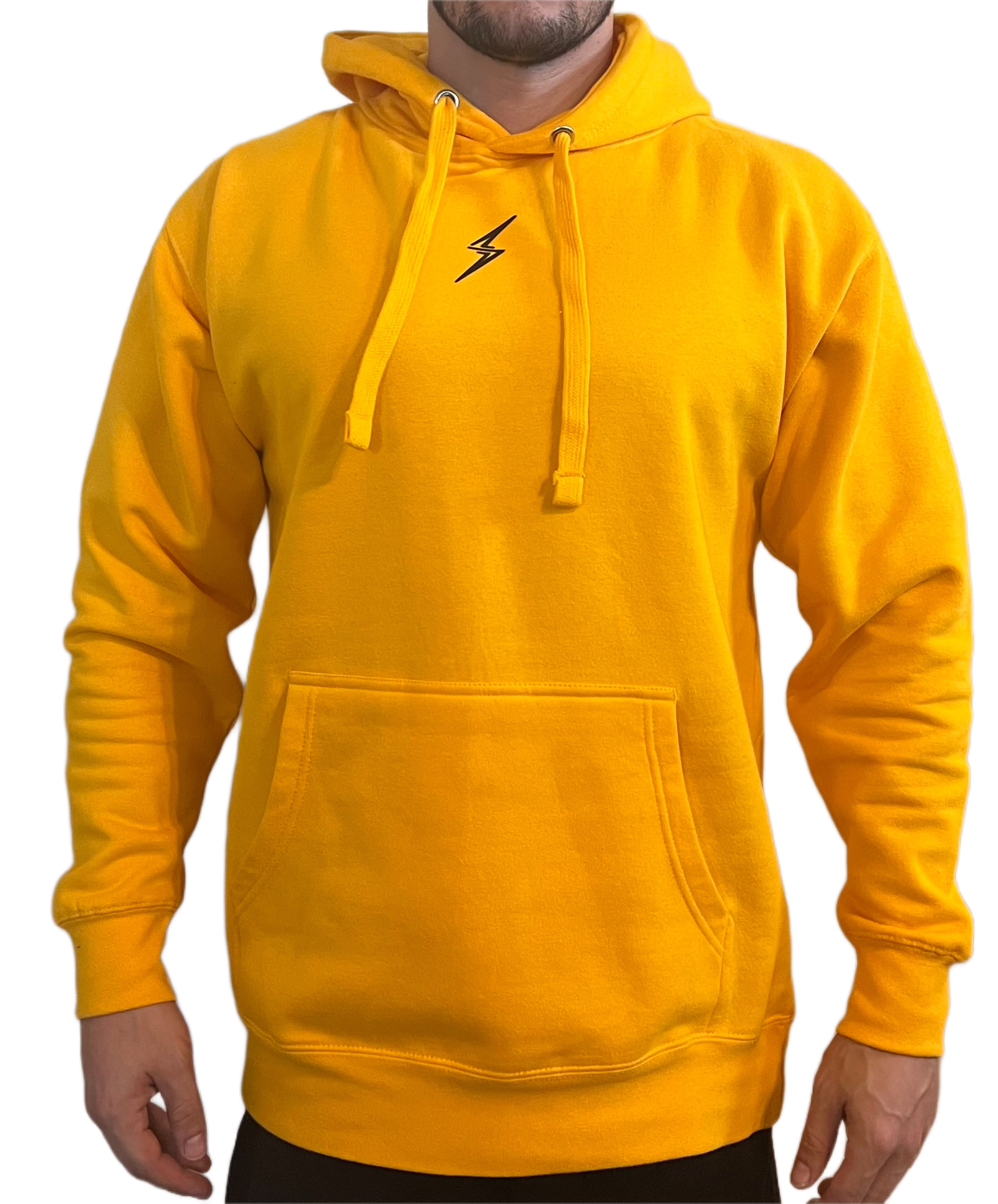 Pro Fleece Hoodie-Gold/Black