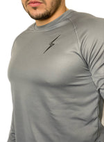Load image into Gallery viewer, Men&#39;s Poly-Tech Performance Long Sleeve - Graphite/Black
