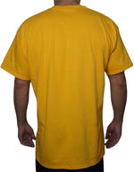 Load image into Gallery viewer, Oversized Let&#39;s Grow Arc Tee-Gold/Black
