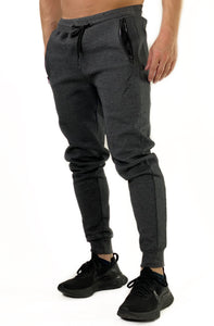 Men’s Premium Elite Joggers-Charcoal/Black