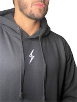 Load image into Gallery viewer, Pro Fleece Hoodie-Black/White
