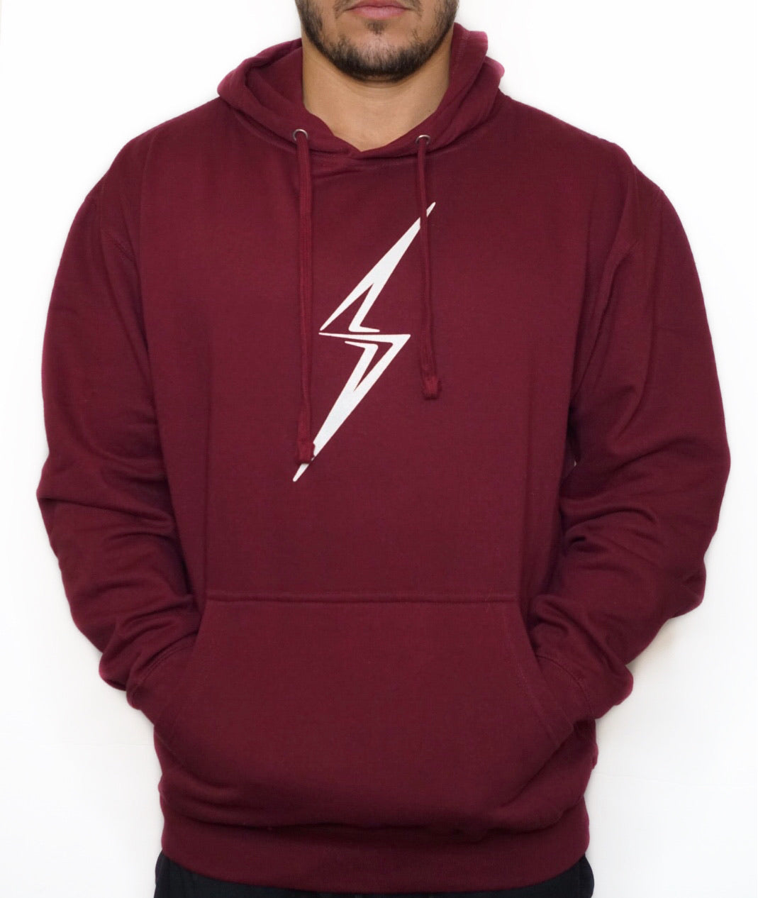 Original Bolt Hoodie-Maroon