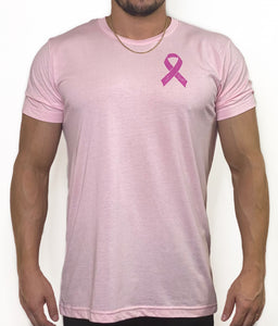 2021 Unisex Breast Cancer Awareness Tee-Baby pink/Pink