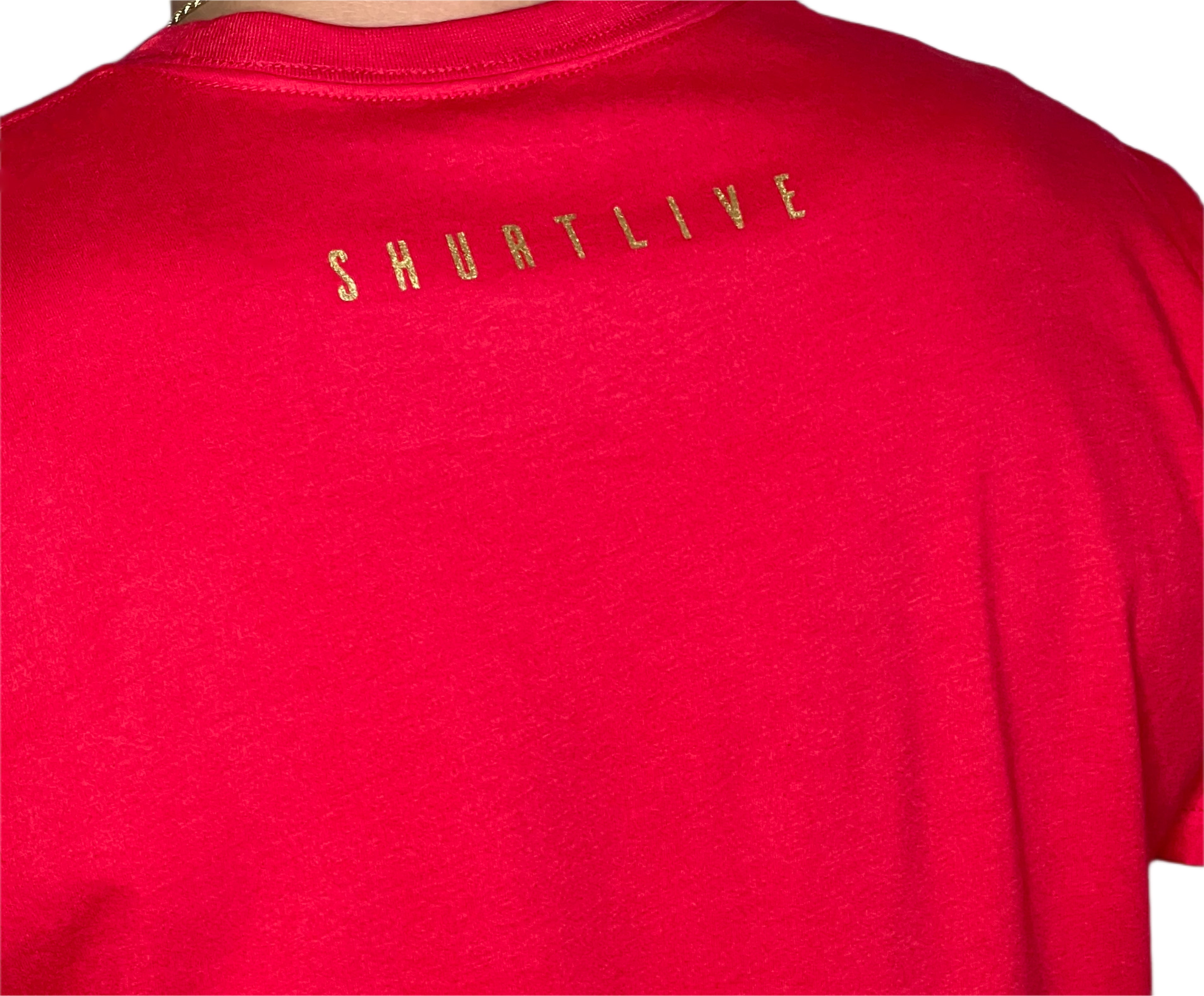 Gold Collection Icon Tee-Red/Gold