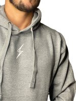 Load image into Gallery viewer, Pro Fleece Hoodie-Carbon Grey/White
