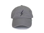 Load image into Gallery viewer, Classic Bolt Dad Hat-Grey/Black
