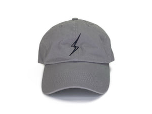 Classic Bolt Dad Hat-Grey/Black