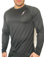 Load image into Gallery viewer, Men’s Poly-Tech Performance Long Sleeve - Black/White
