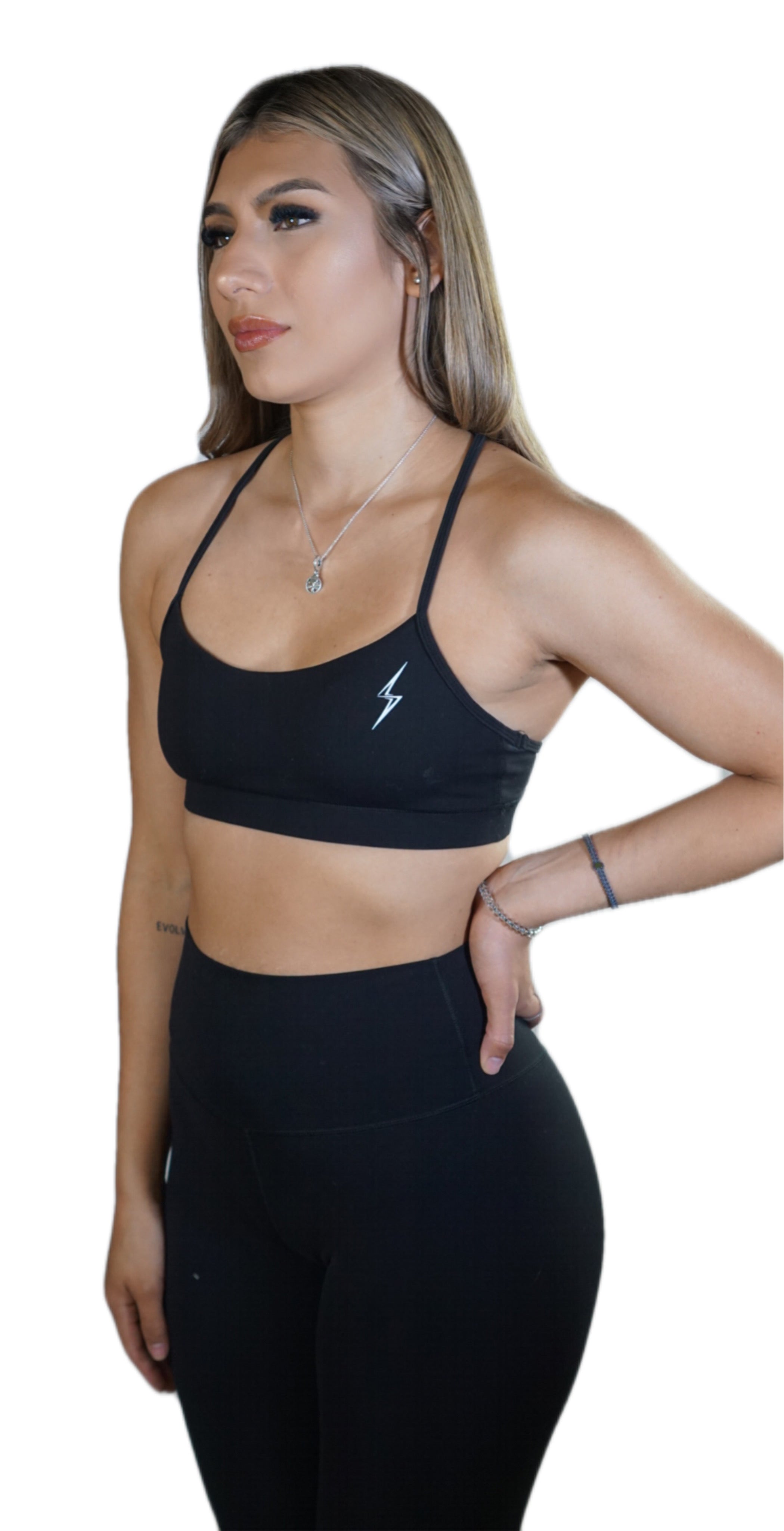 Ascend Sports Bra-Black