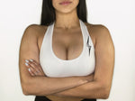 Load image into Gallery viewer, Extreme Racerback Sports Bra-White
