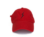 Load image into Gallery viewer, Classic Bolt Dad Hat-Red/Black
