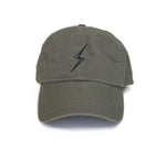 Load image into Gallery viewer, Classic Bolt Dad Hat-Military Green/Black
