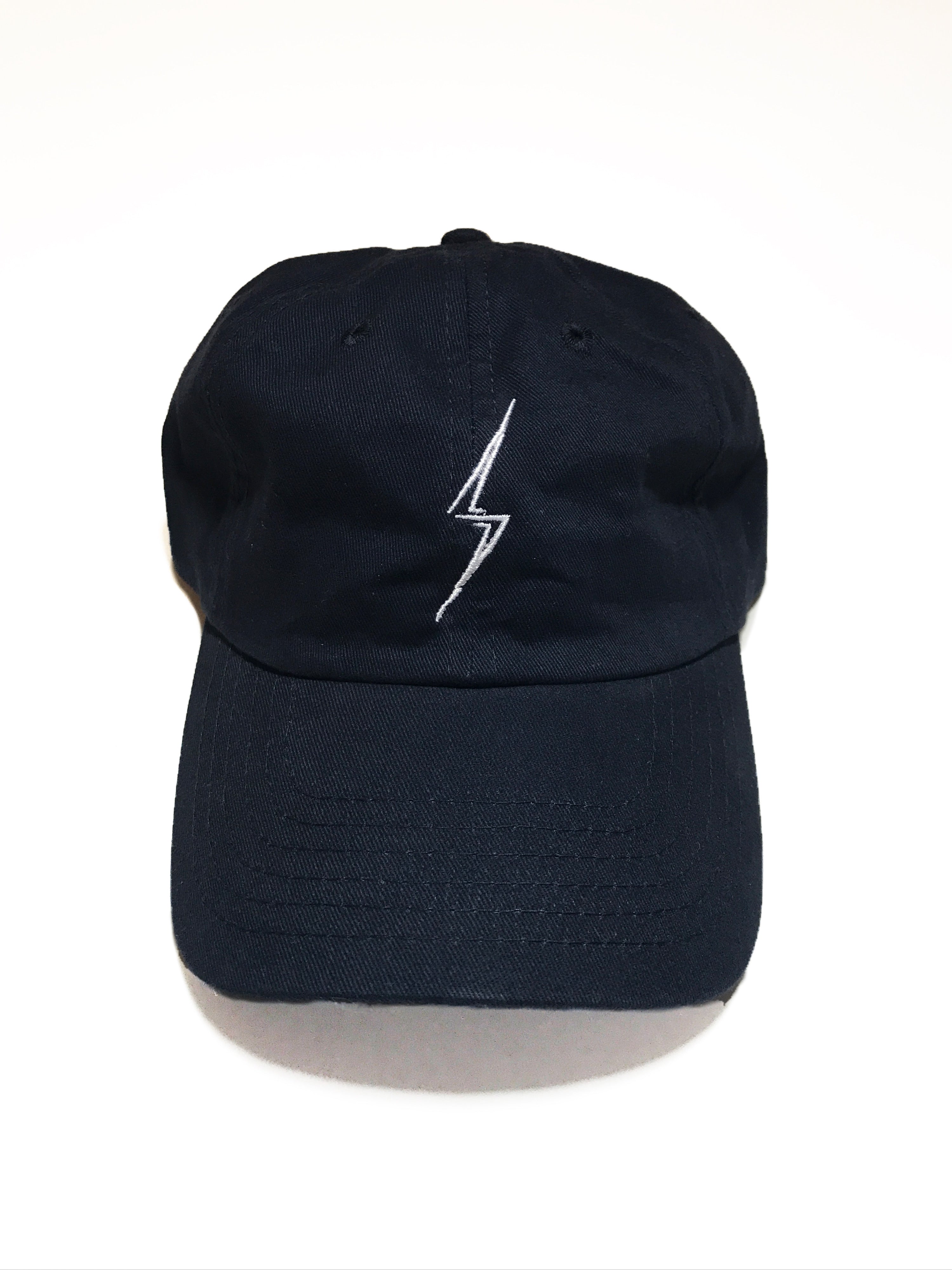 Classic Bolt Dad Hat-Navy/White
