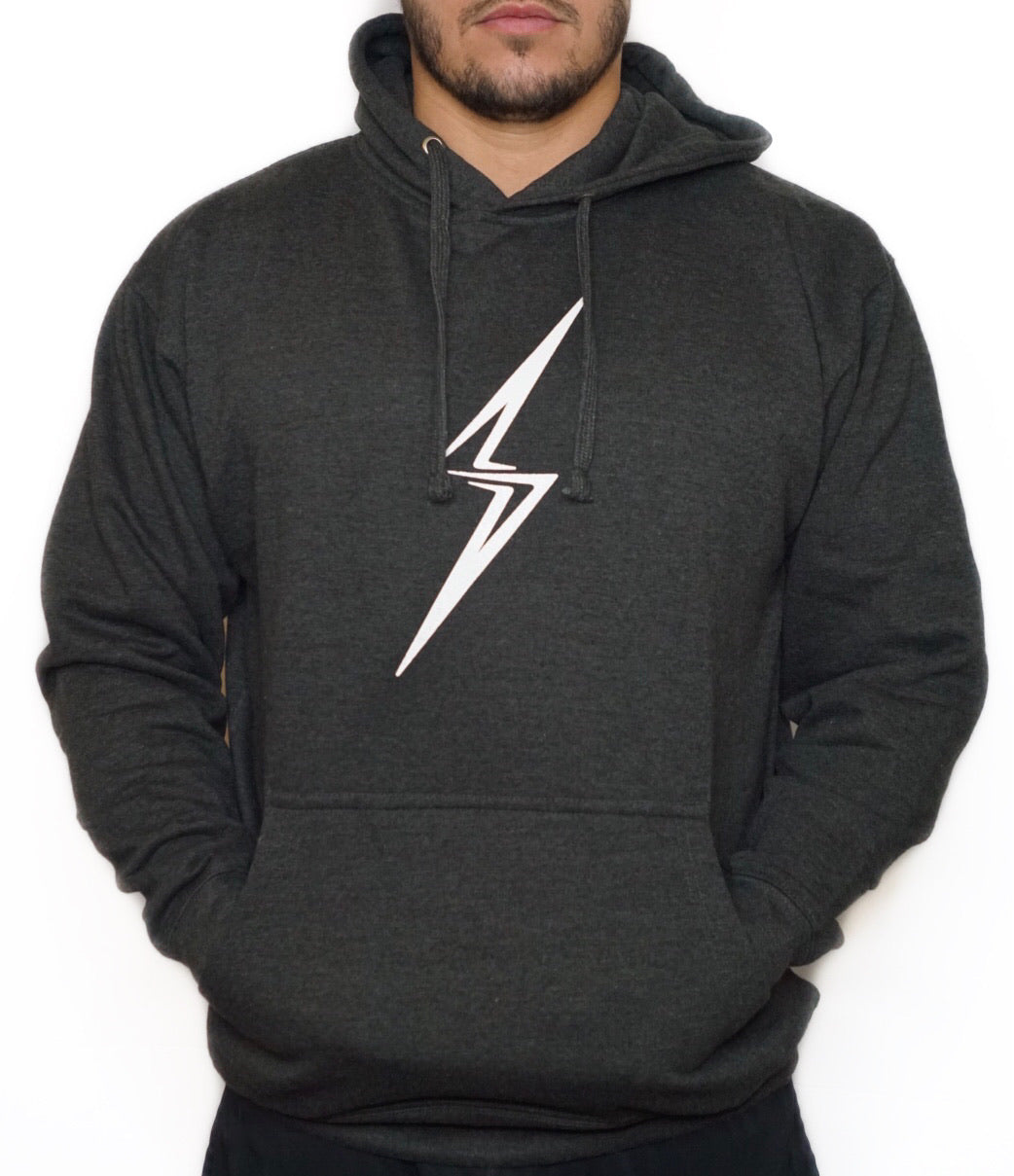 Original Bolt Hoodie-Charcoal Grey