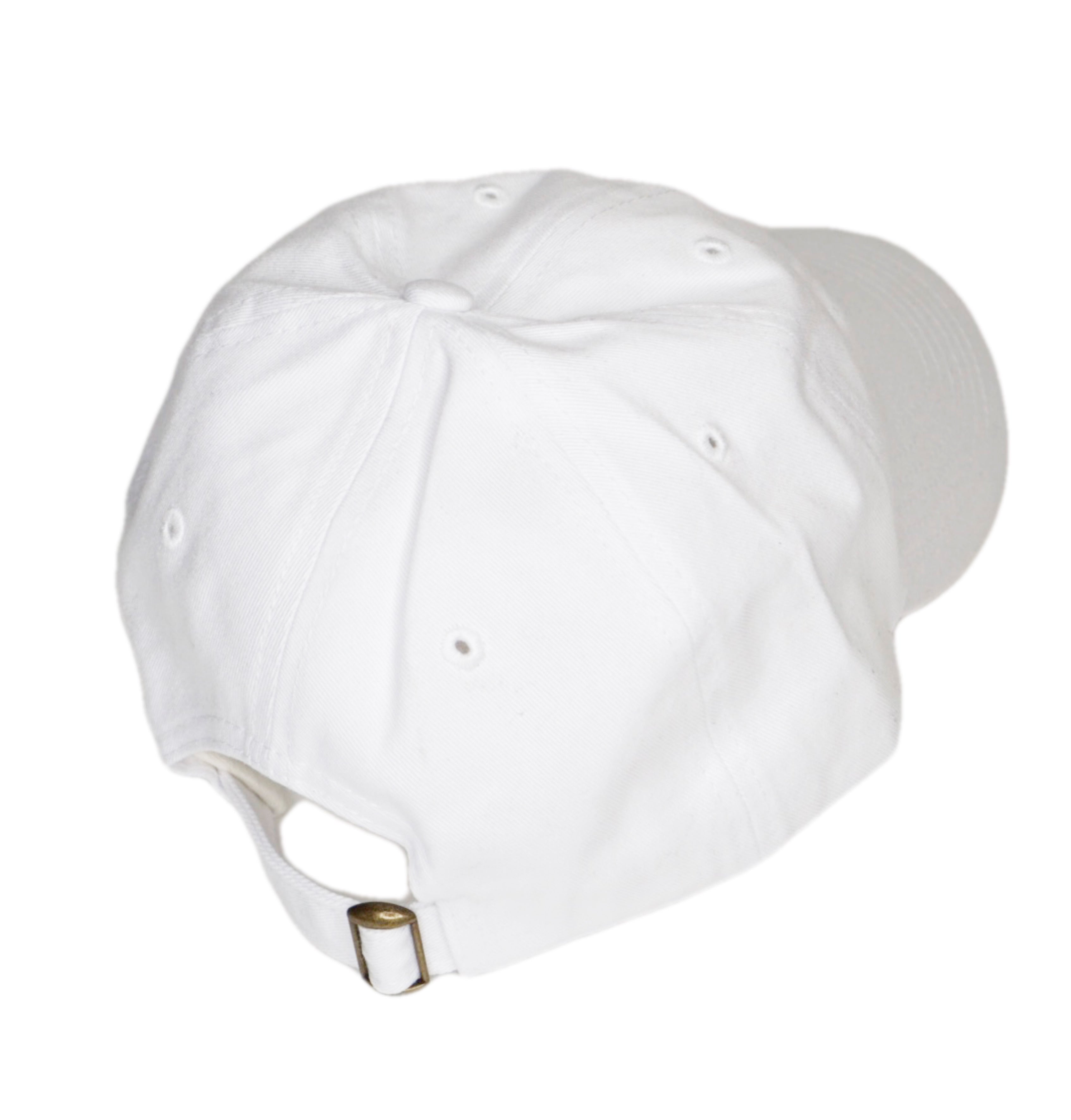 Classic Bolt Dad Hat-White/Gold