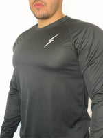 Load image into Gallery viewer, Men’s Poly-Tech Performance Long Sleeve - Black/White
