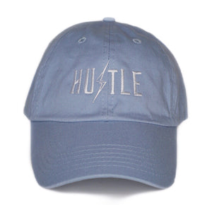 Hustle Dad Hat-Baby Blue
