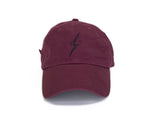 Load image into Gallery viewer, Classic Bolt Dad Hat-Maroon/Black
