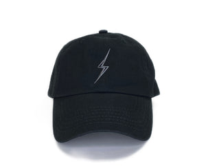 Classic Bolt Dad Hat-Black/Charcoal Grey