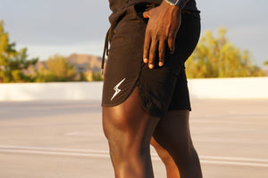 Men's Agile Shorts-Black