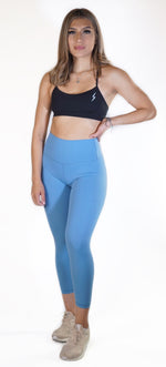 Load image into Gallery viewer, Ascend Leggings-Sky Blue

