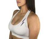 Load image into Gallery viewer, Extreme Racerback Sports Bra-White
