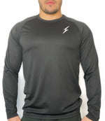 Load image into Gallery viewer, Men’s Poly-Tech Performance Long Sleeve - Black/White
