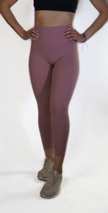 Ascend Leggings-Rose Pink