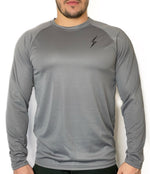 Load image into Gallery viewer, Men&#39;s Poly-Tech Performance Long Sleeve - Graphite/Black

