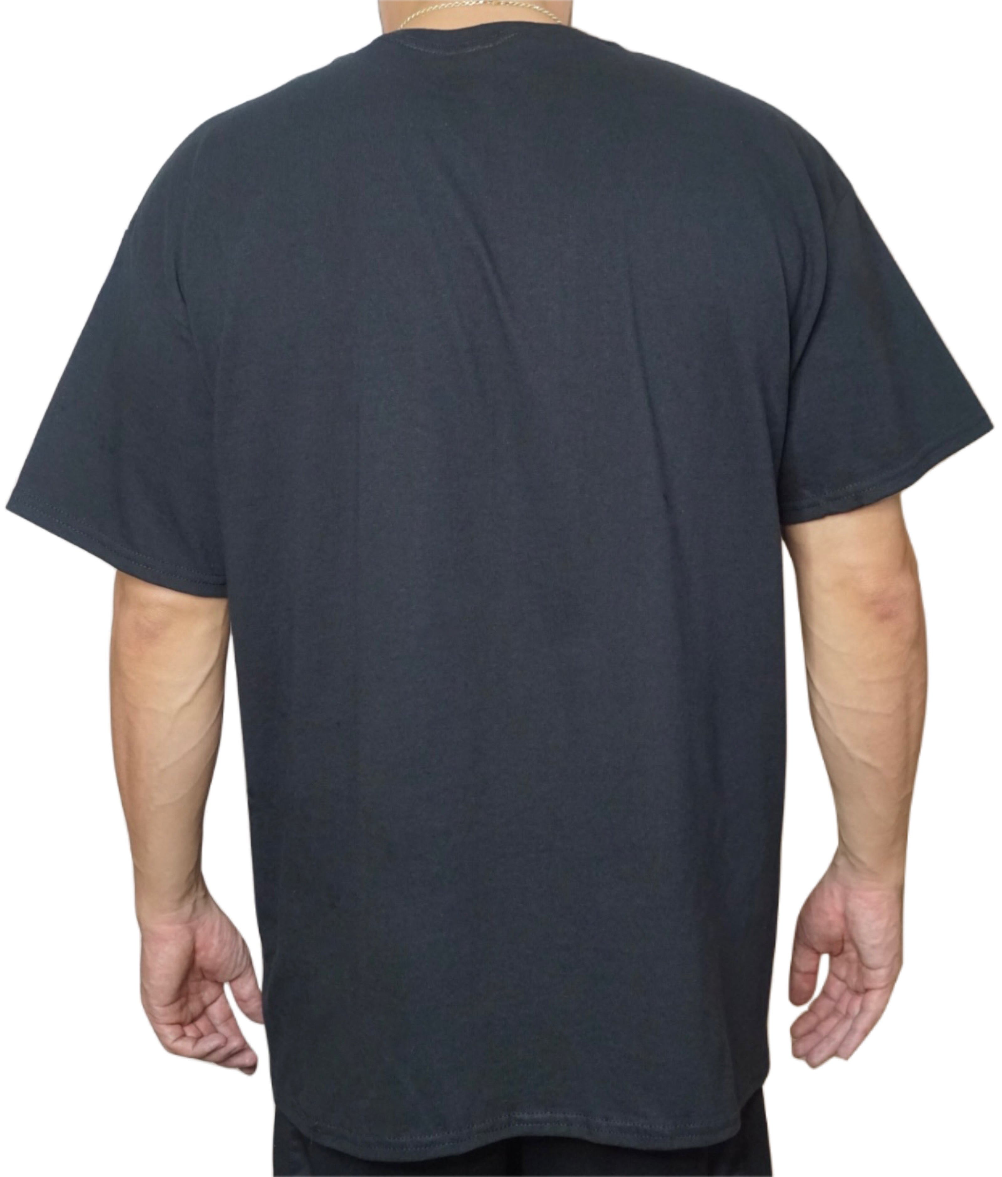 Let's Grow Arc Tee-Black/White